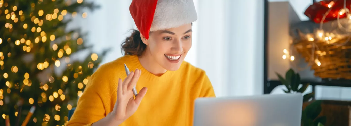 Weihnachten im Homeoffice für Ihre Belegschaft gestalten | Pluxee 
