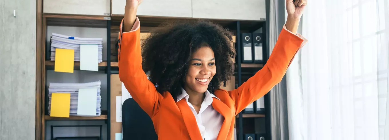 Freude über Wertschätzung im Beruf | Pluxee 