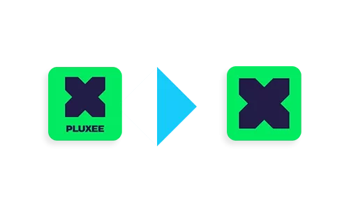 Pluxee App Icons im Apple App Store und Google Play Store