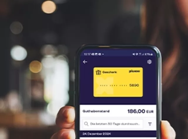 Nutze deine Pluxee Geschenk Karte bequem zum mobilen Zahlen in der Pluxee App