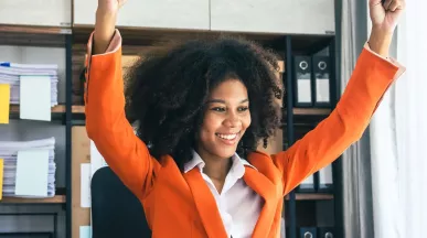 Freude über Wertschätzung im Beruf | Pluxee