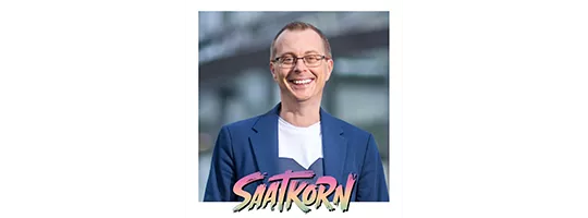 Pluxee CEO Andreas Stich aim Podcast bei Saatkorn zu Mitarbeiterbenefits