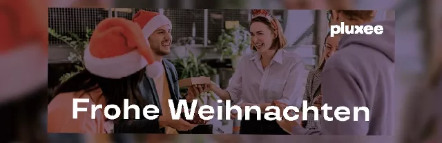 Übergeben Sie die Pluxee Geschenk Karte mit einer digitalen Grußbotschaft
