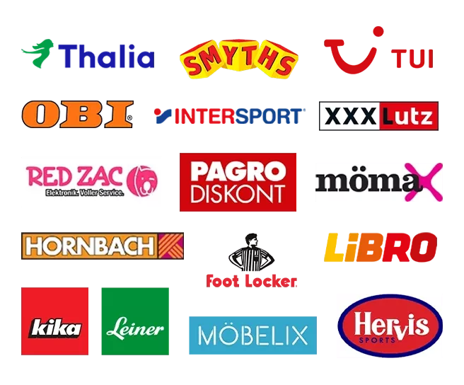 Akzeptanzpartner für den Pluxee Geschenk Gutschein im Bereich Sport, Freizeit und Wohnen